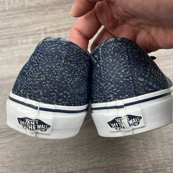 Vans 2017 Collection 9 Camden Stripe Snake Jacquard Navy Sneakers. - Picture 9 of 12